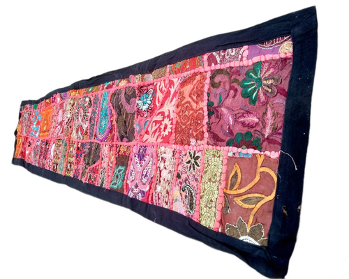 Indian Handmade Decorative Khambadiya Table Runner/Wall Hanging
